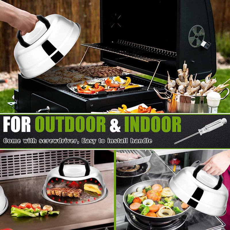 Ensemble d'outils de cuisson en acier inoxydable