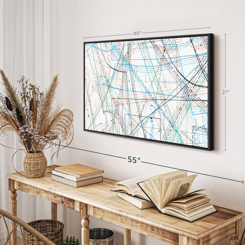 «Sewing Pattern Wall Art», H 27 po x l 40 po