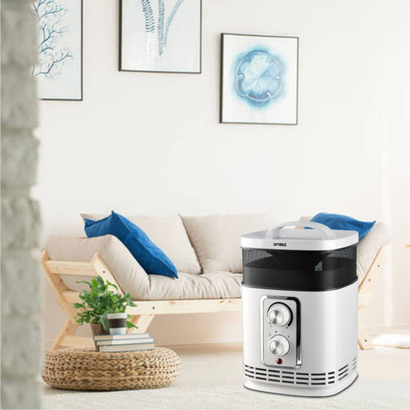 Portable 360 Surround Ceramic Heater w/ Thermostat