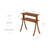 2 Tier Solid Wood Side Table