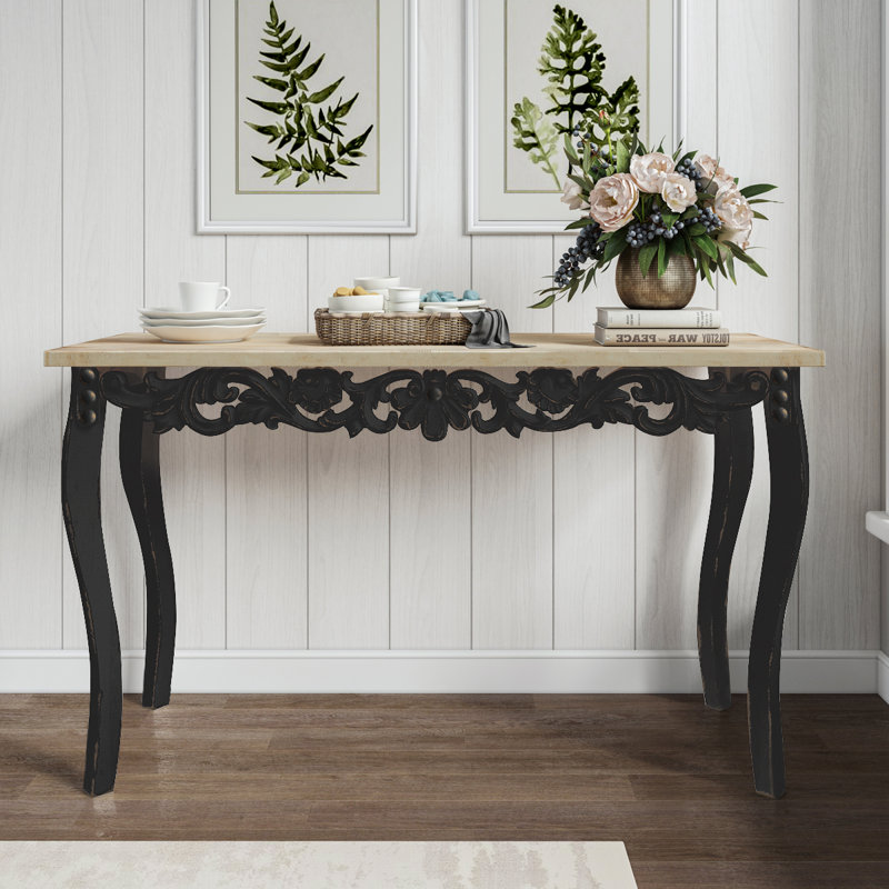 Rothley 47'' Console Table, Black