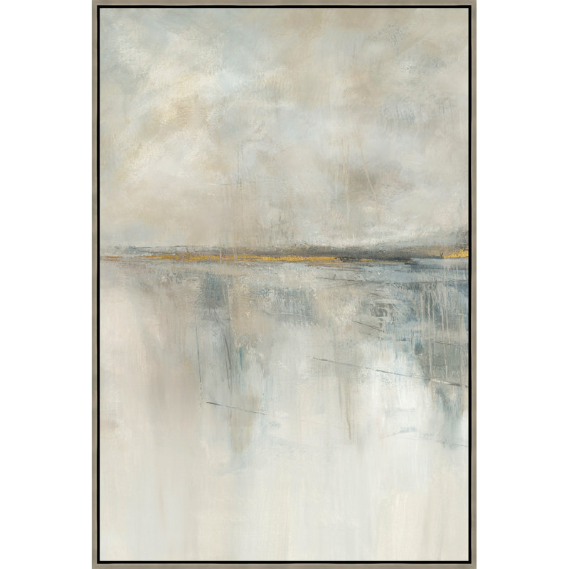 Captivate II Painting by Jacob Lincoln, Glass Coat, 46.75" H x 31.75" W