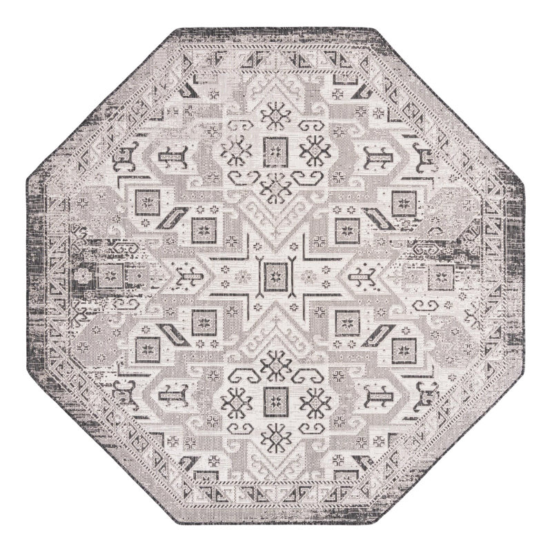 Alucard Indoor / Outdoor Rug, Octagon 7'10" x 7'10"