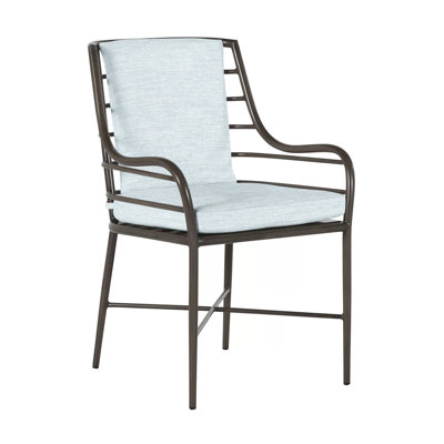 Carmel Patio Dining Armchair with Cushions