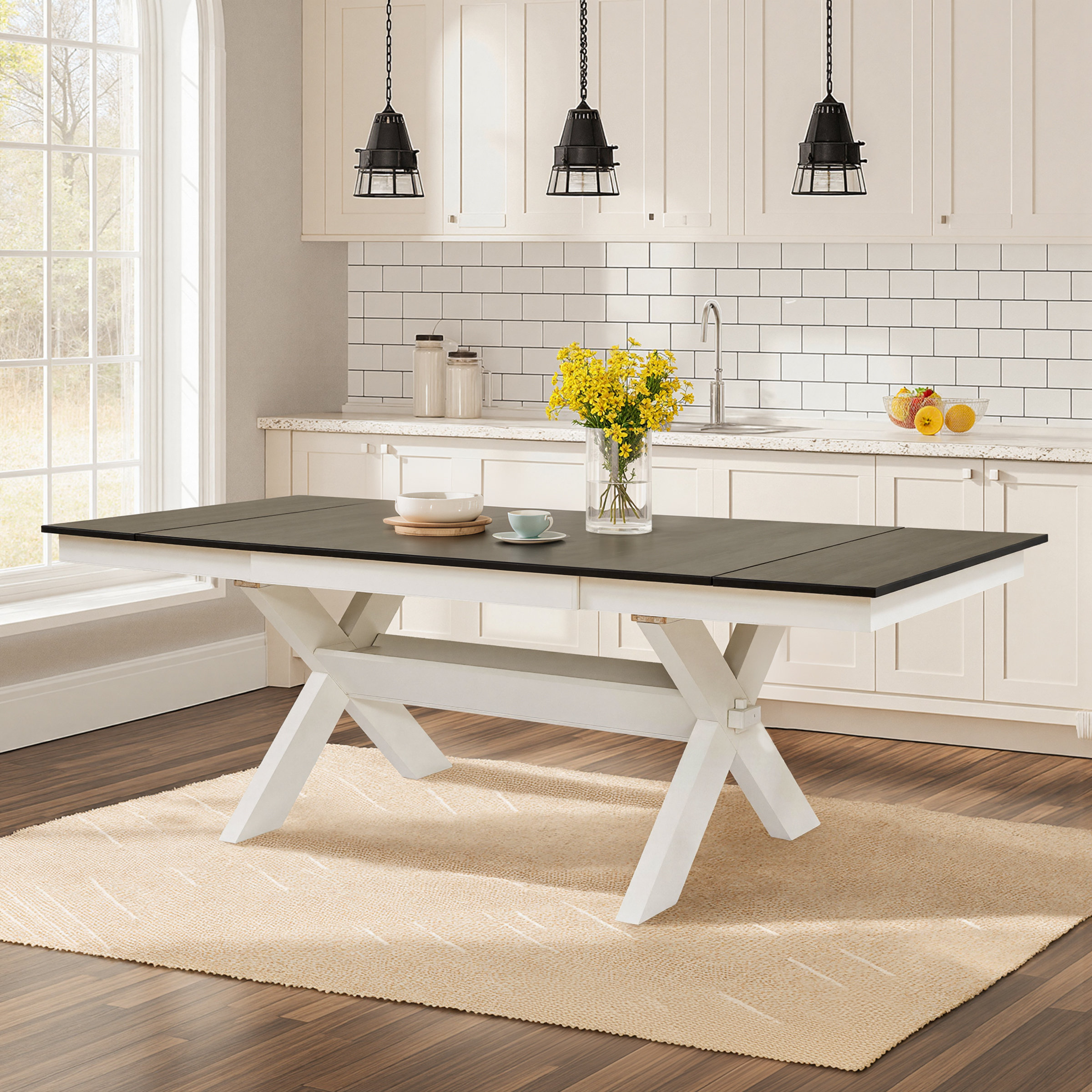 Gate Leg Jasso Drop Leaf Dining Table Gracie Oaks Farmhouse