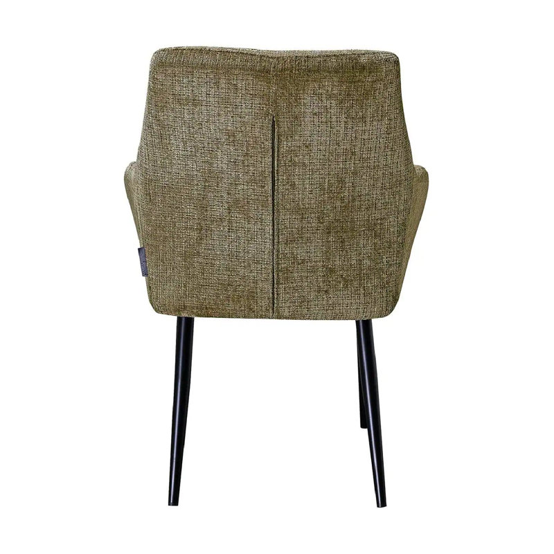Chaise d'appoint Chrissy, Pierre chenille