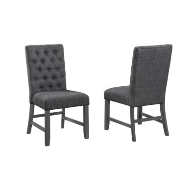 Elanna 22'' H Linen Upholstered Side Chair