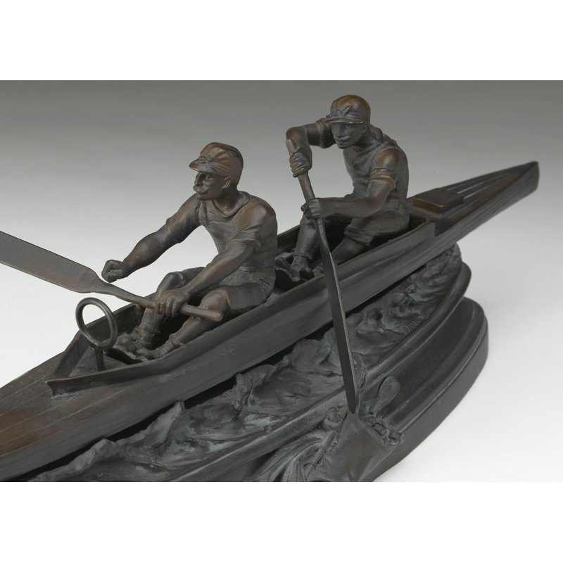 Deux statues de bateau