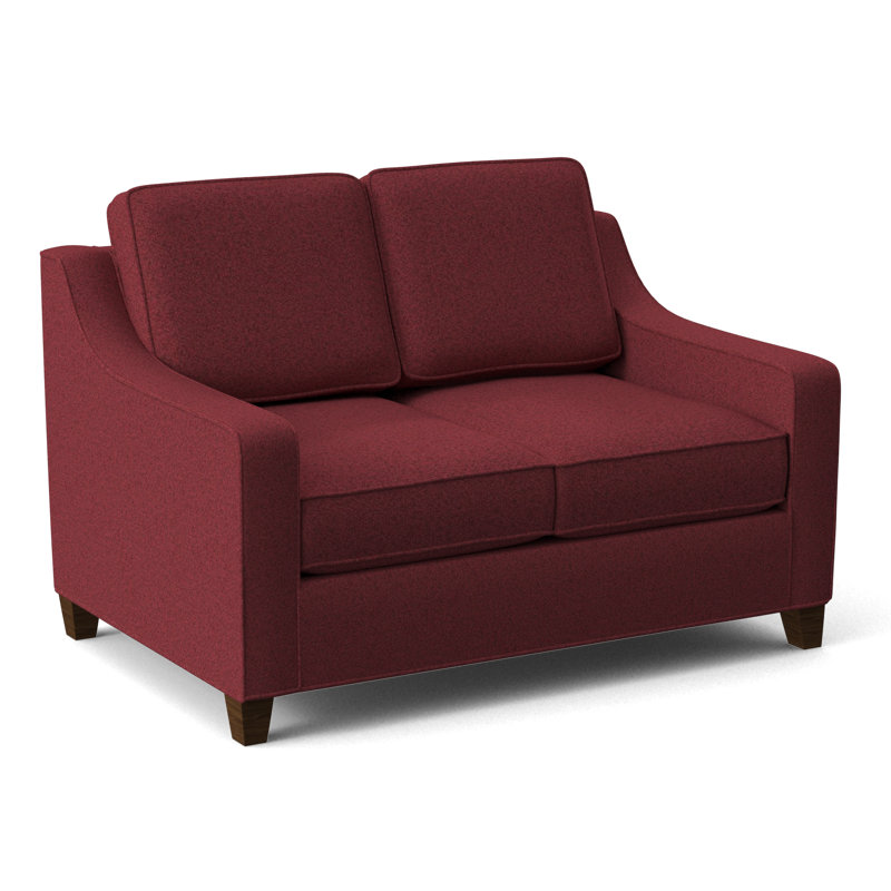 Clark 54" Square Arm Sofa Bed, Montana Walnut, Ridgecrest Midnight