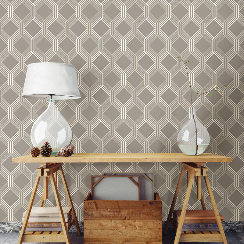 Geometric Roll, Brown
