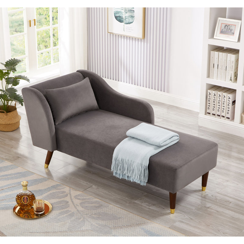 Jibria 55,9 po, Velours gris