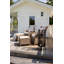 Adhelin 100cm Long Single Chaise with Cushions-40630842