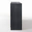 Commode 7 tiroirs Naima, finition noire