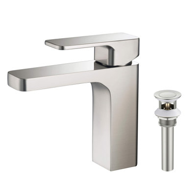 Blaze Single Hole Bathroom Faucet with Drain Assembly