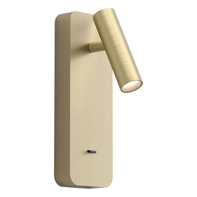 Enna 1 - Light LED Spotlight, Matt Gold