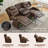 3-Seat Power Recliner Sofa Home Theater Seating With Drop Down Table, Led Ambient Lighting, Cup Holders, Side Pockets-1065416961
