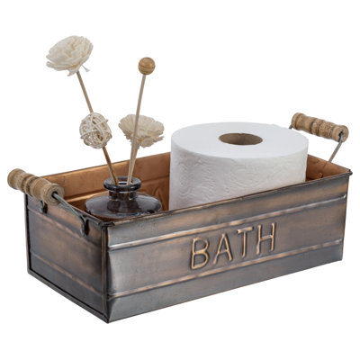 Plateau de rangement pour accessoires de salle de bain Lirael