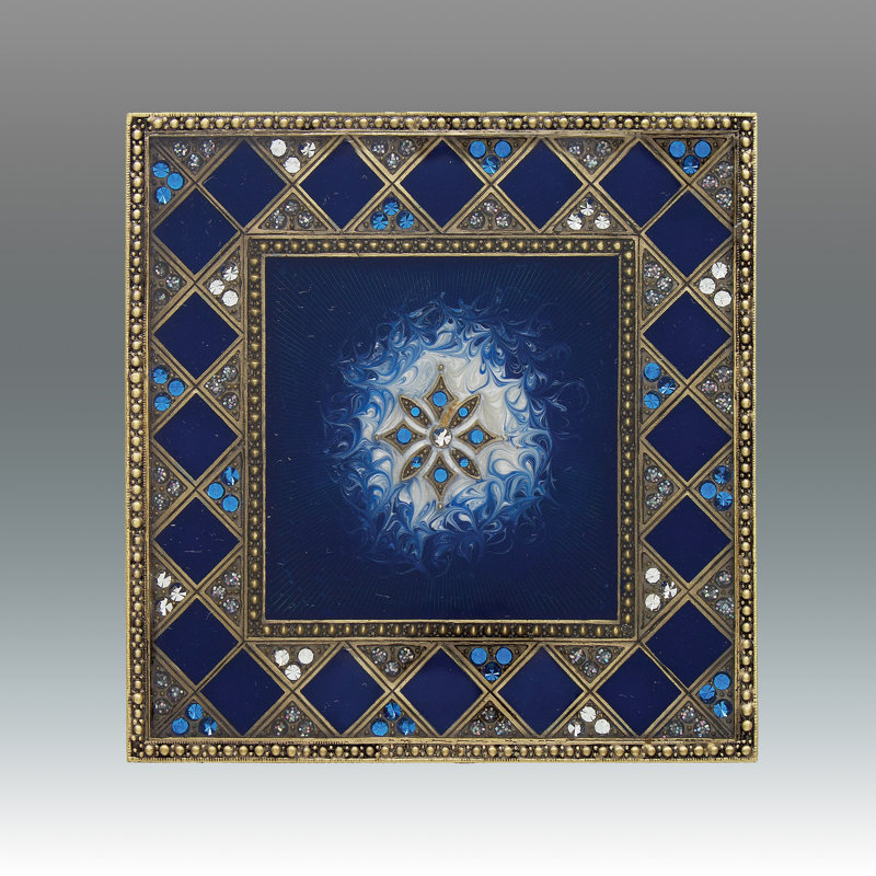 Metal Coaster, Blue