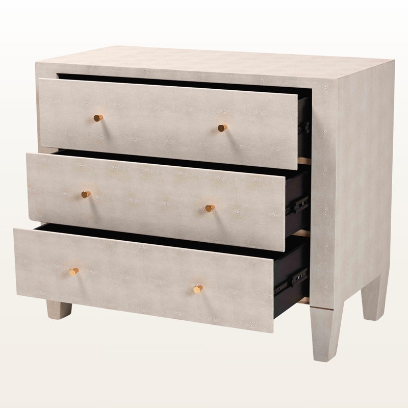 Armoire de rangement à 3 tiroirs Lindar H 29,55 po x l 35,64 po x P 17,31 po Lindar