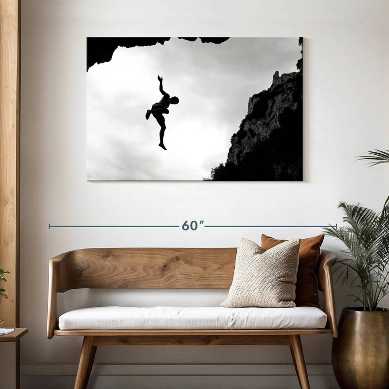 Sireci Extreme Climbing Fall, 30" H x 45" W