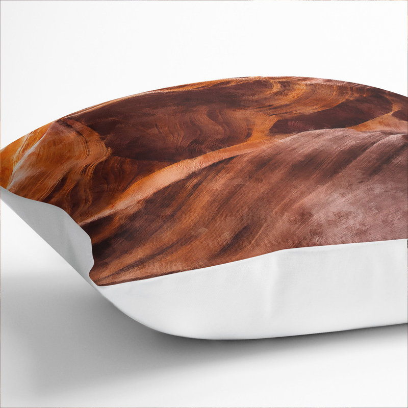 Sandstone in Antelope Canyon Scatter Cushion, White, 40cm H x 40cm W x 15cm D