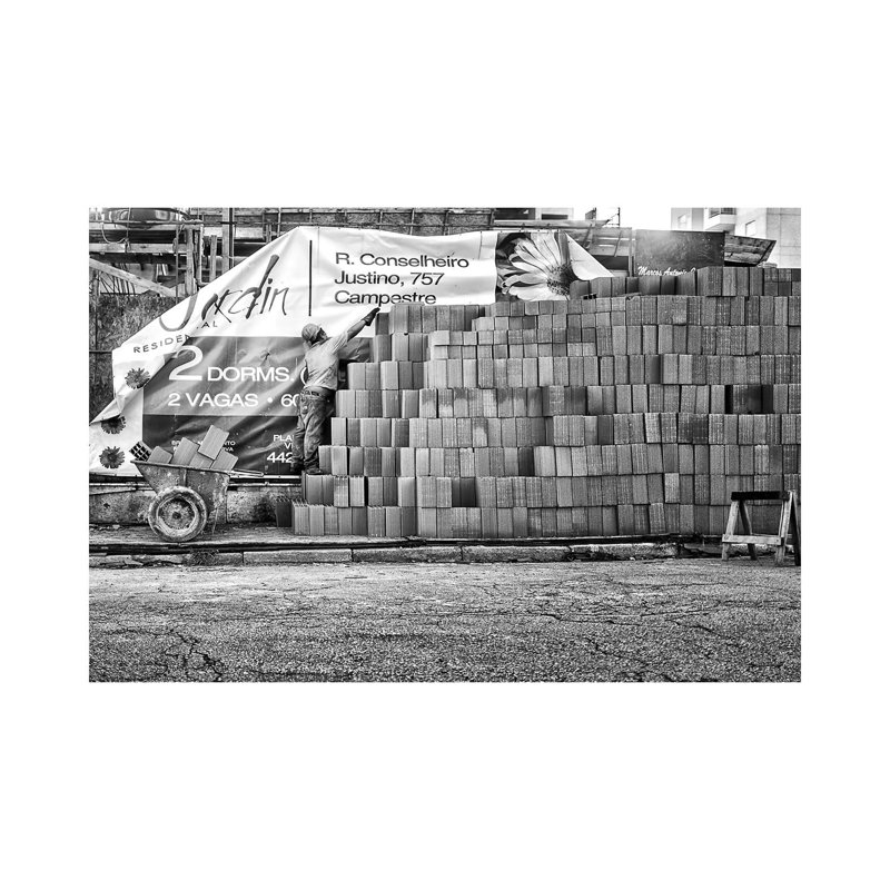 Streetphotography 13 by Glauco Meneghelli - Wrapped Canvas Print