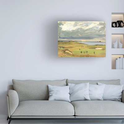 John Lavery The Golf Links, North Berwick, 1919 Canvas Art