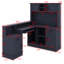 Built-In Outlet, Drawer Tower, Bookshelf—Modern Study, Gaming & Storage Hub