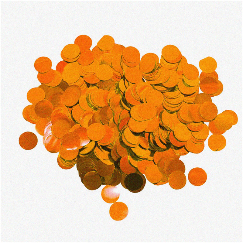 Golden Glitz 70th Birthday Confetti 100pcs