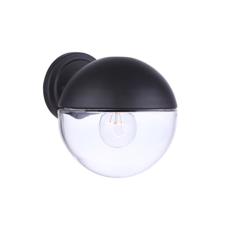 Lanterne murale d'extérieur Evie, Minuit, H 7,88 po x l 7,5 po x P 8,74 po