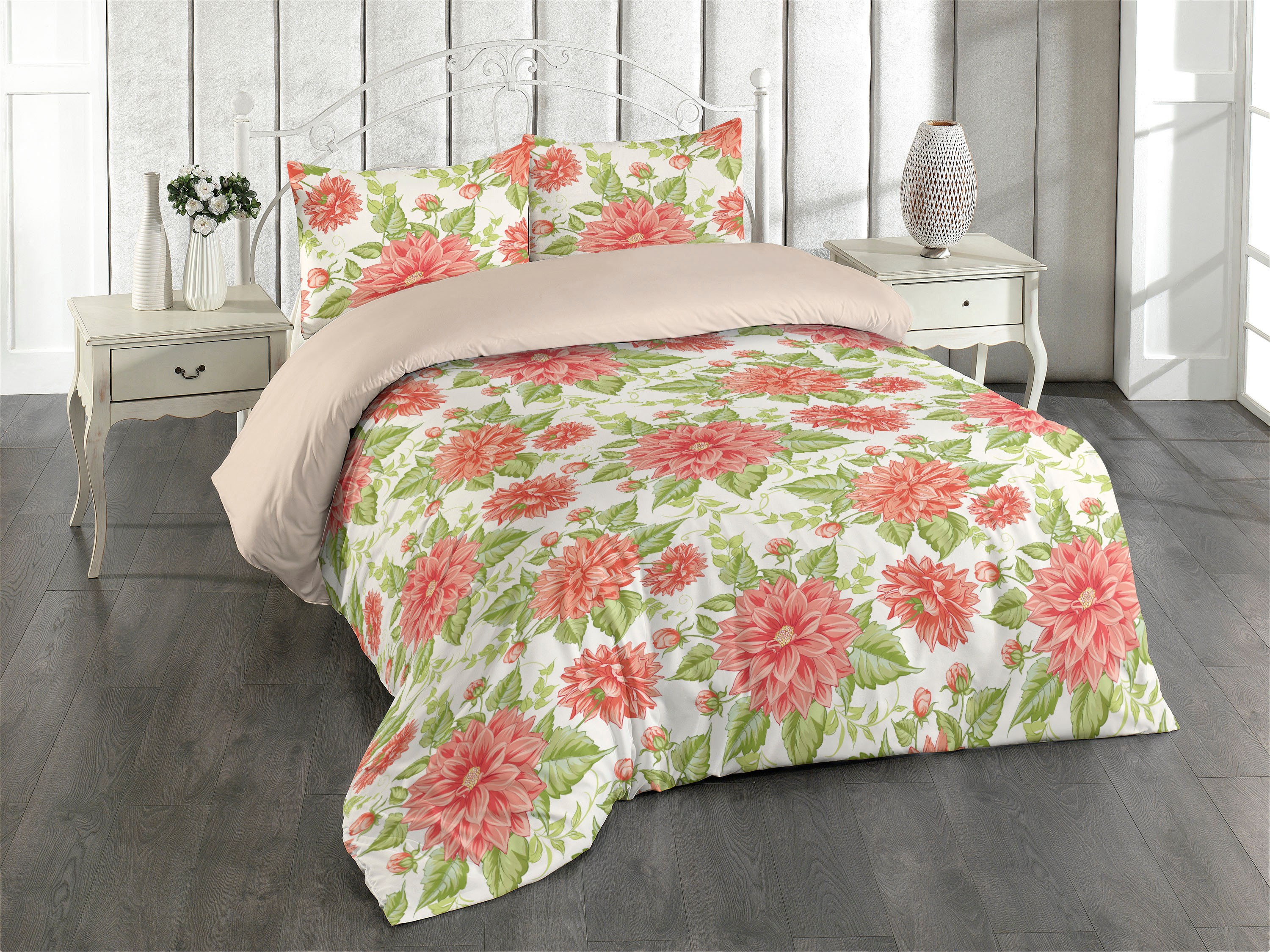 Chrysanthemum Duvet Cover