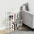 Clear Acrylic Bookshelf Modern Transparent Display Rack