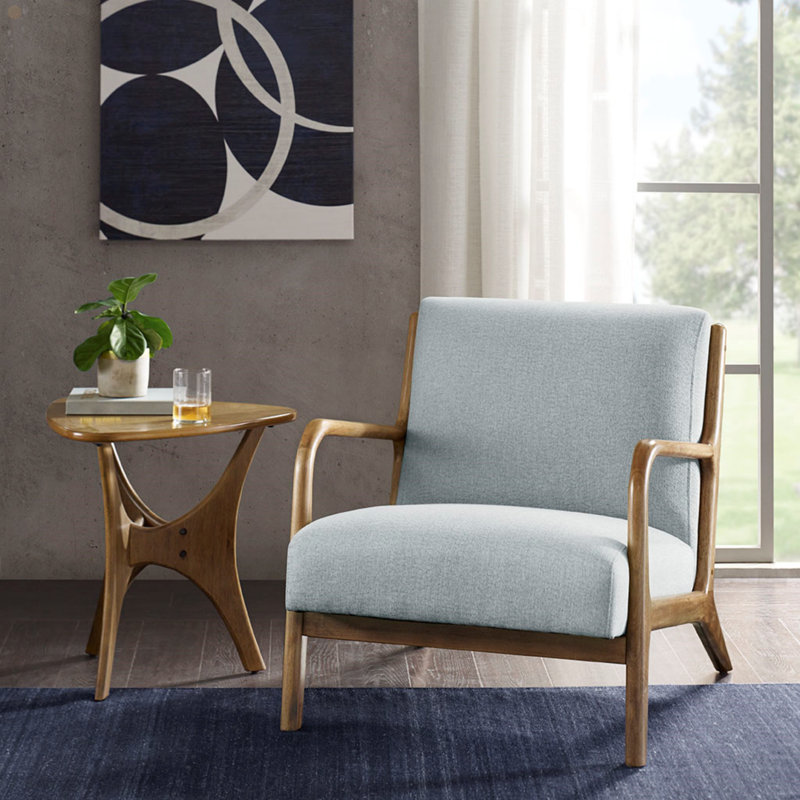 Lounge Chair, Comfort Chair, Light Blue