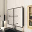 Pharmacie encastrable ou à fixation en surface 30 po x 26 po H avec porte à miroir
