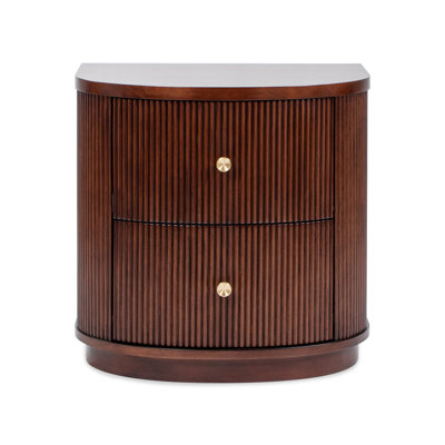 Mackenzie 24" 2-Drawer Storage Side Table