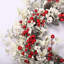 26" Faux Winter Christmas Pinecone Berry Twig  Front Door Wreath