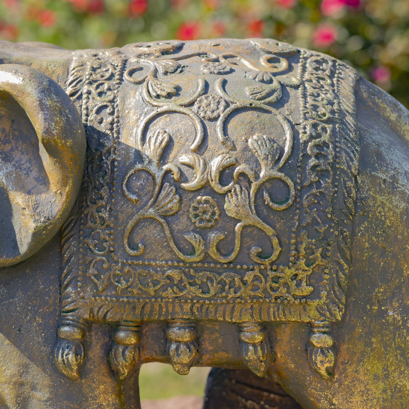 Statue de jardin Meridth Eleohant