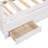 Modern Style Daybed With Trundle And Drawers-880450571
