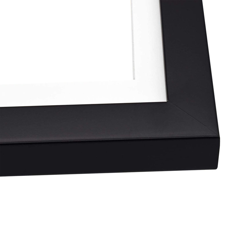 Argyrios 11x14 Wood Collage Picture Frame, 5" W x 7" H, Black