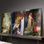 3 pièces, art mural encadré, ensemble de 3 œuvres d'art sur toile de la Renaissance-879795193