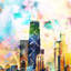 «Windy City» par Ryan James, reproduction d'art sur papier sans cadre-668593830