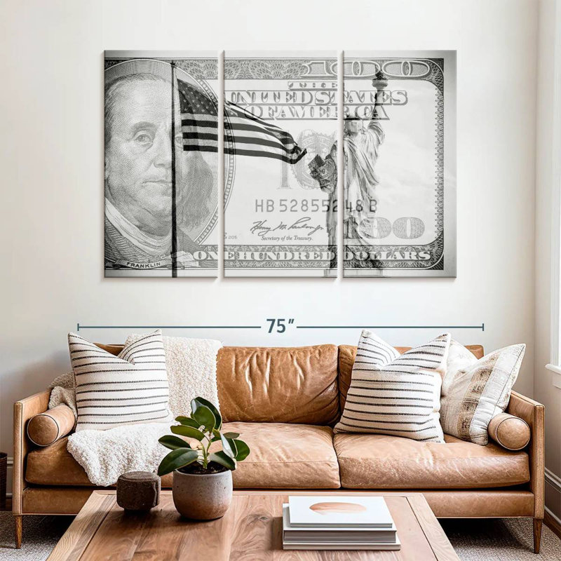 Liberty Sirci Manhattan Dollars, H 42 po x l 65 po