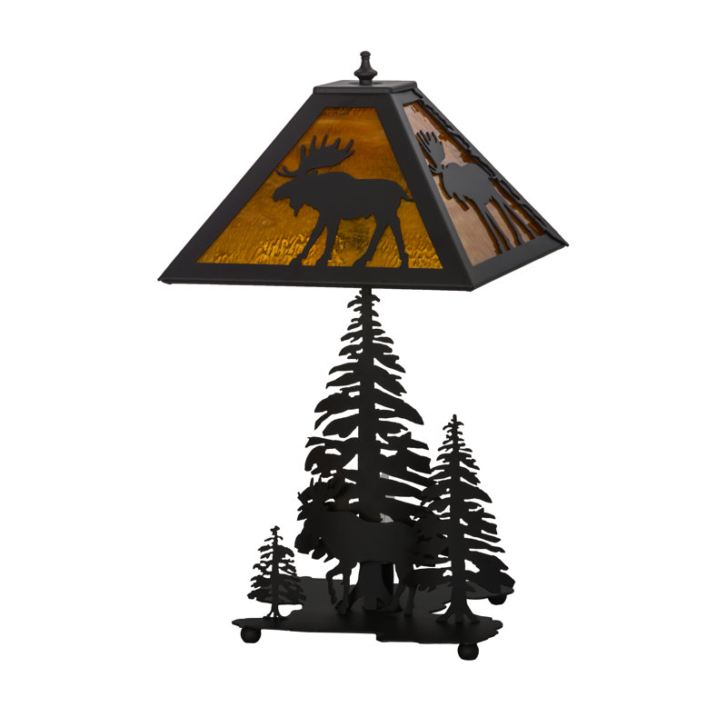 Rustic Lodge Table Lamp