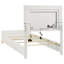 Ensemble de chambre à coucher simple 5 pièces Sabrielle-98498907-98498908-128535057