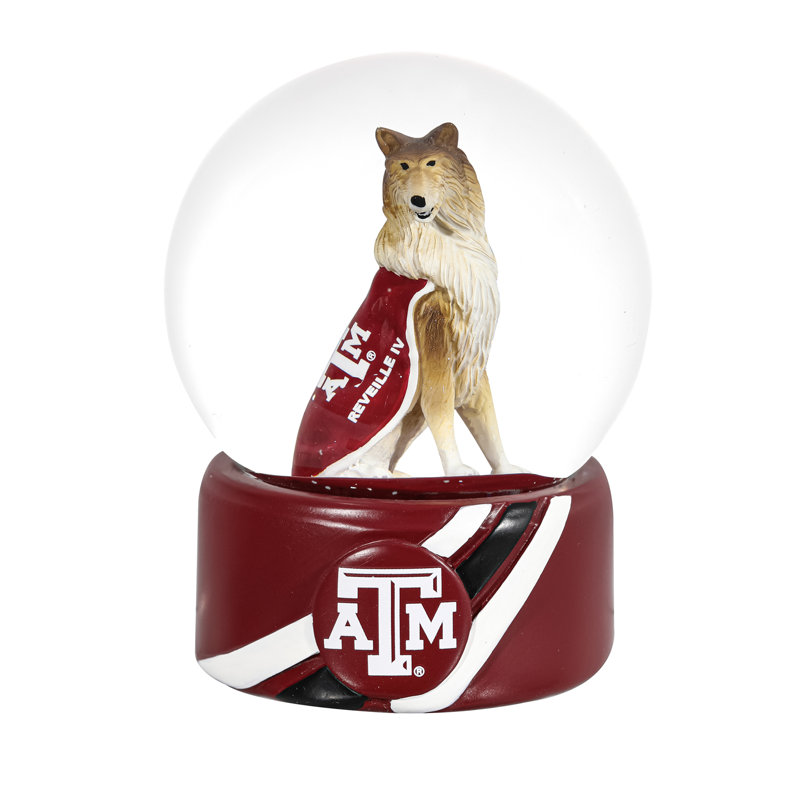 Sports Licensed 5" Mascot Water Snow Globe, Texas A&M