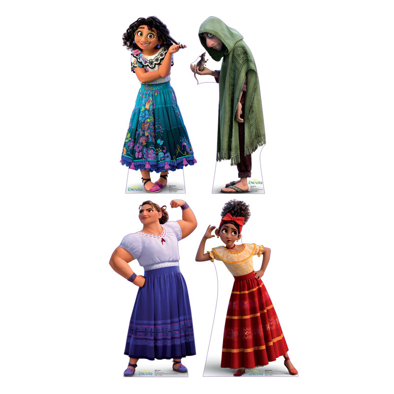 18'' Disney Encanto Family Cardboard Standee Set