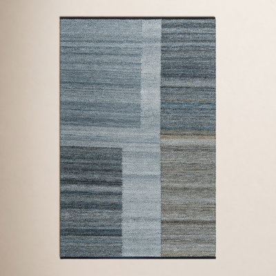 Tapis intérieur / extérieur tissé à la main Campbelle
