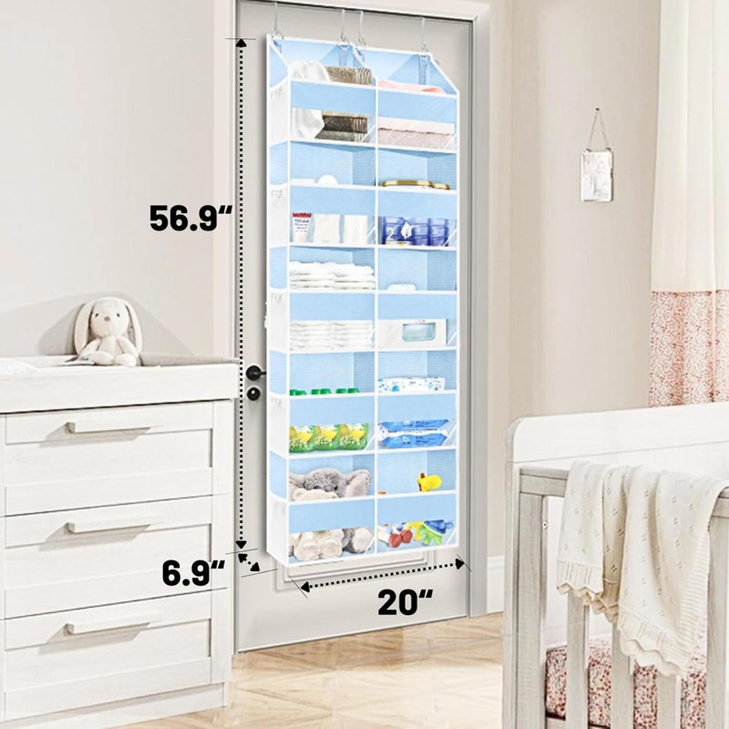 Non-woven Fabric Wall Organizer with Wall Baskets