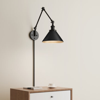 Shearson Adjustable Swing Arm Wall Sconce
