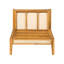 Chaise sans accoudoirs Kirkby, ensemble de 2
